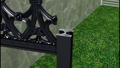 Ferplast markalı plastik çelik takviyeli paslanmaz ferforje