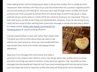 White Label Dating | How to Make First Contact Online