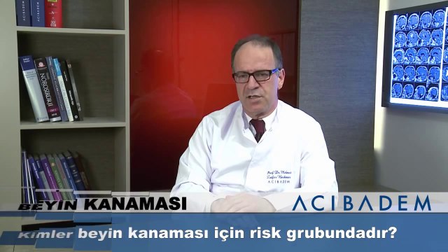 Kimler beyin kanaması için risk grubundadır?