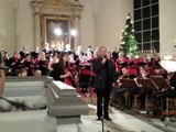 Maja, Kent och Filipstads kyrkokör framför Julenatt.