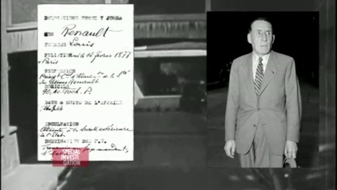 Spécial investigation : Le mystère louis renault