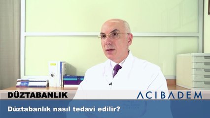 Düztabanlık nasıl tedavi edilir?