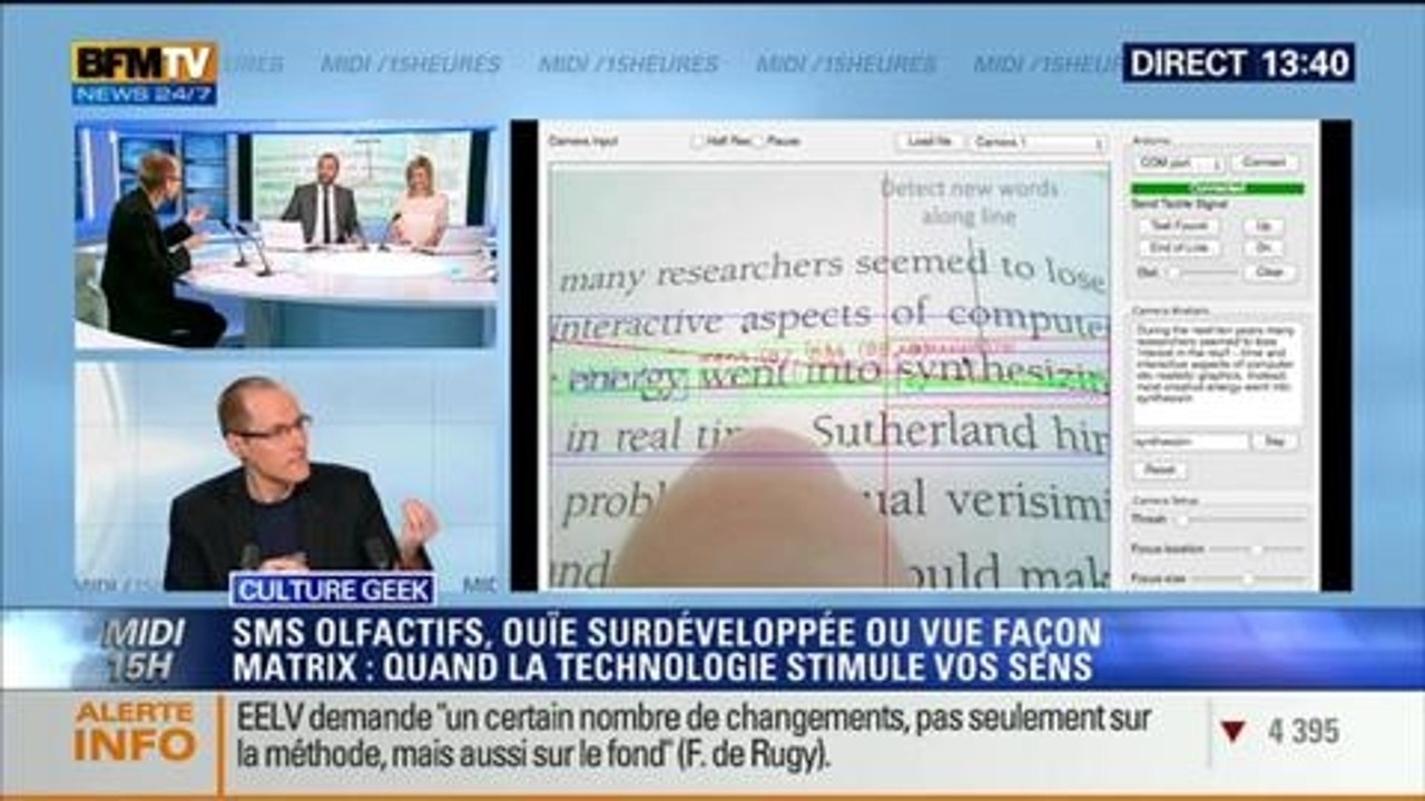 Culture Geek: Quand la technologie fait appel à vos sens - 08/04