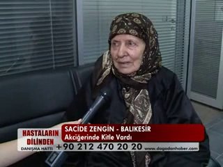 AKCİĞERDE KİTLE RAHATSIZLIĞI VARDI ŞİFALI BİTKİLERİ KULLANDI