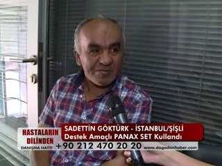 DESTEK AMAÇLI PANAX KULLANDI