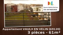 A vendre - Appartement - VAULX EN VELIN (69120) - 3 pièces - 61m²