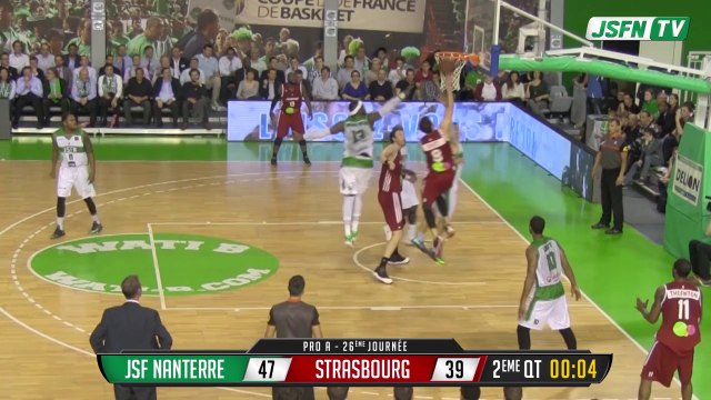 JSFN TV - JSF Nanterre vs Strasbourg (Pro A J26 2013-14)
