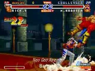 REAL BOUT FATAL FURY 2  - COMBOS