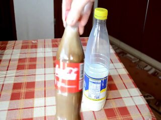 Süt ile kola karıştırılırsa ne oluyor bakın !!!