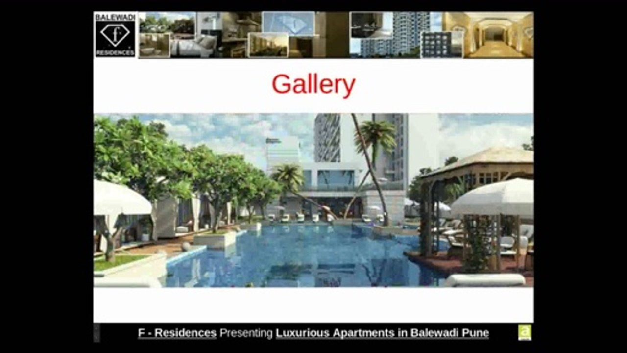 F - Residences Presenting Luxurious Property in Balewadi Pune