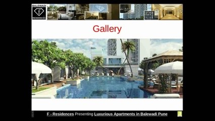 F - Residences Presenting Luxurious Property in Balewadi Pune
