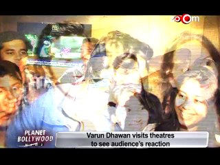 Varun Dhawan visits theatres to see audience’s reaction