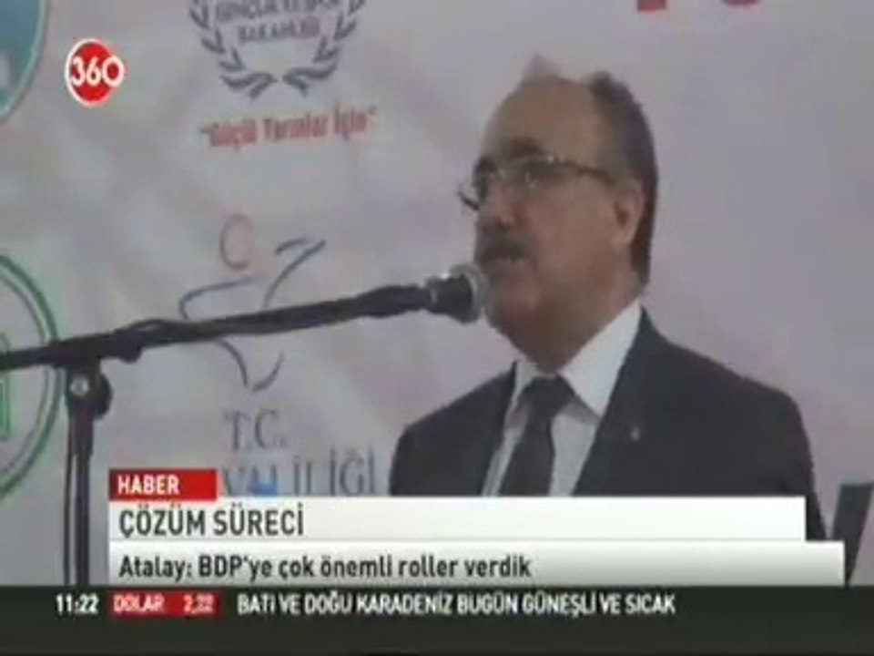 Başbakan Yardımcısı Beşir Atalay Çözüm Sürecine İlişkin Açıklama Yaptı