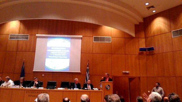 Η ΟΜΙΛΙΑ ΤΟΥ ΠΡΟΕΔΡΟΥ ΤΗΣ ΟΣΥΕ Μ.ΓΙΑΓΚΑ ΣΤΗ Γ.Σ. ΤΗΣ ΚΕΕΕ ΣΤΟ ΗΡΑΚΛΕΙΟ 05.04.2014