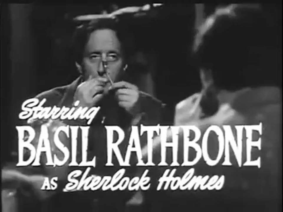 Sherlock Holmes et l'arme secrète ( bande annonce VO )