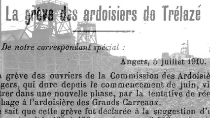 L'anarcho-syndicalisme à Trélazé, Angers, dans les carrières d'ardoises. Dictionnaire des anarchistes