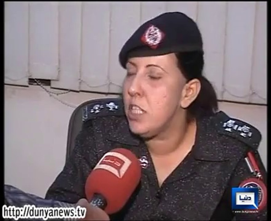 Dunya News-Karachi first woman SHO takes charge of Clifton station