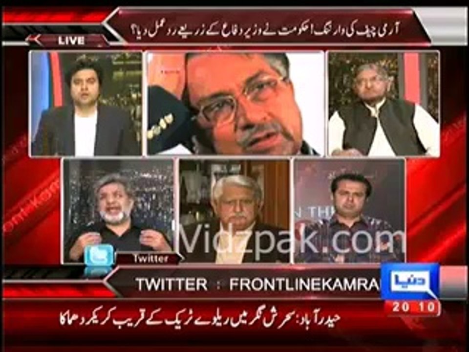 Pervaiz Musharraf doesn't represent Army , he sold sovereignty of Pakistan :- Ansar Abbasi