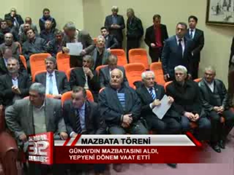 MAZBATA TÖRENİ ISPARTA MHP