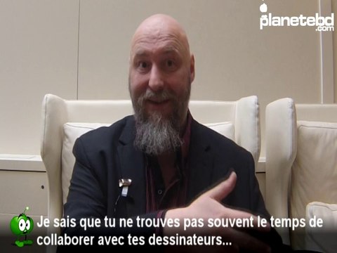 Warren Ellis en interview (VF) sur PlaneteBD.com