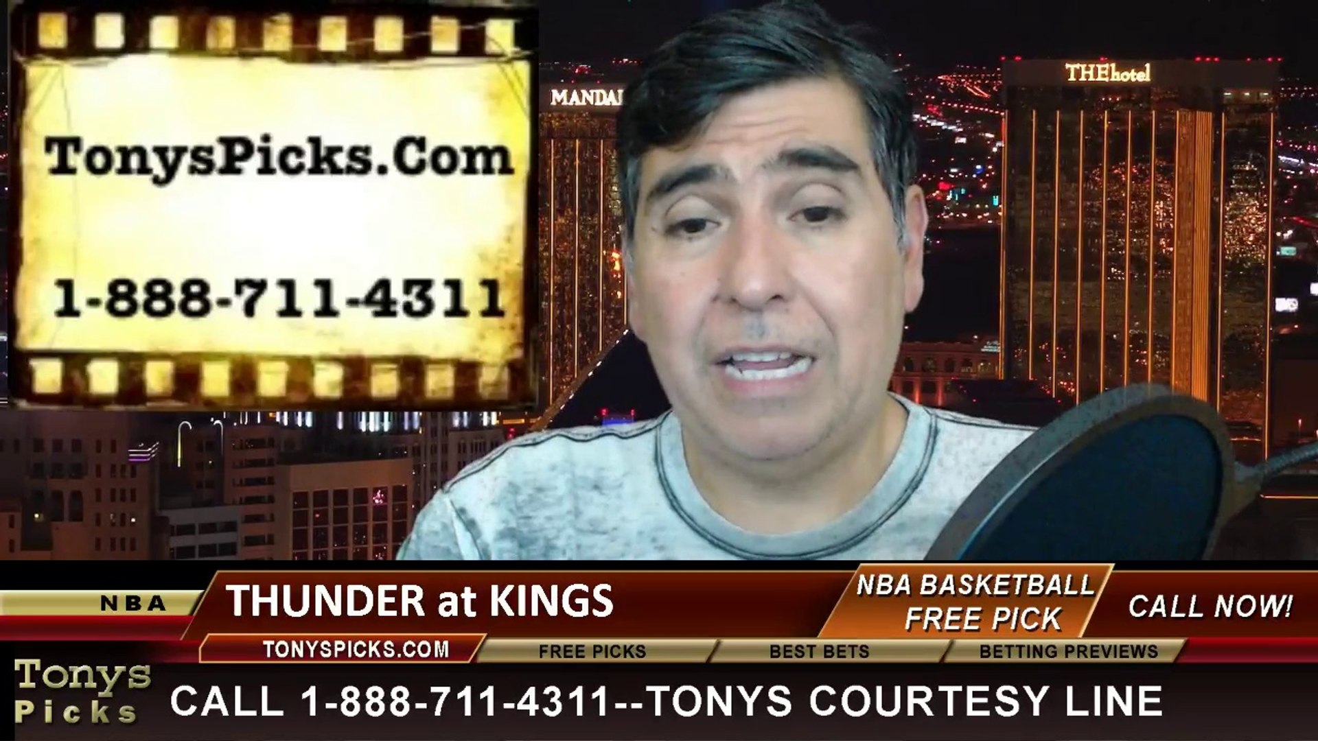 Sacramento Kings vs. Oklahoma City Thunder Pick Prediction NBA Pro Basketball Odds Preview 4-8-2014