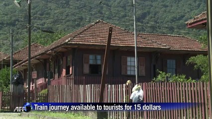 Tourists visit Paranapiacaba ahead of Brazil World Cup