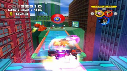 Sonic Heroes - Team Dark - Étape 03 : Grand Metropolis