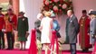 Visite historique: Elizabeth II reçoit le président irlandais