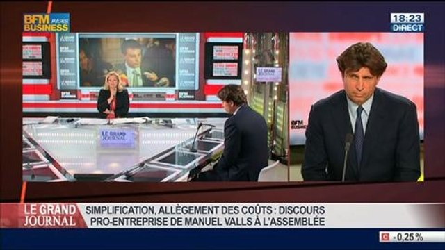 Philippe d'Ornano, co-président d'Asmep-ETI, dans Le Grand Journal - 08/04 2/4