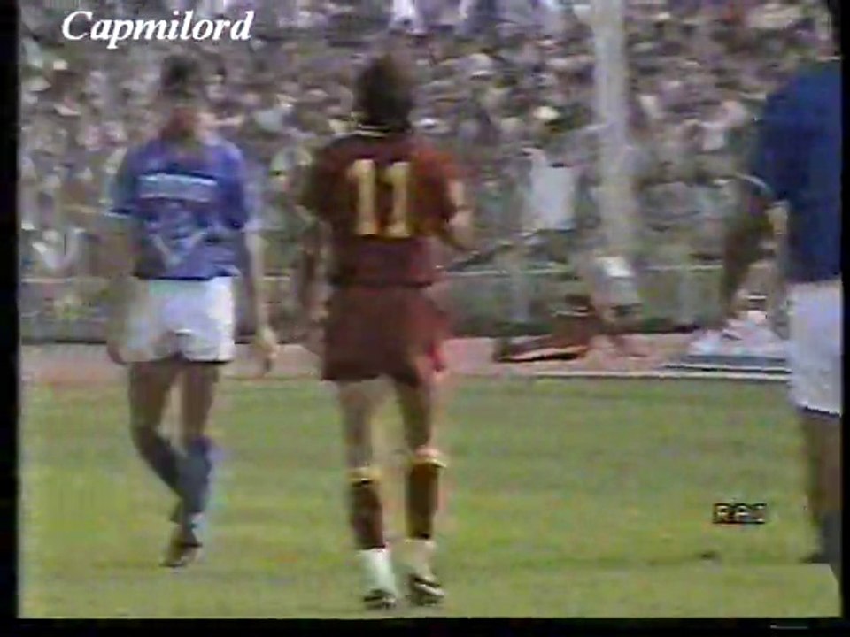 ROMA-Brescia 2-1 Giannini, Baroni 5ª giornata Andata 12-10-1986