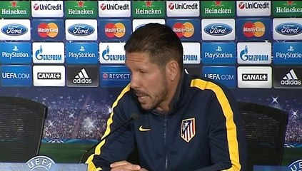 Simeone: "If Diego Costa doesn't play, Adrian will take up his position"
