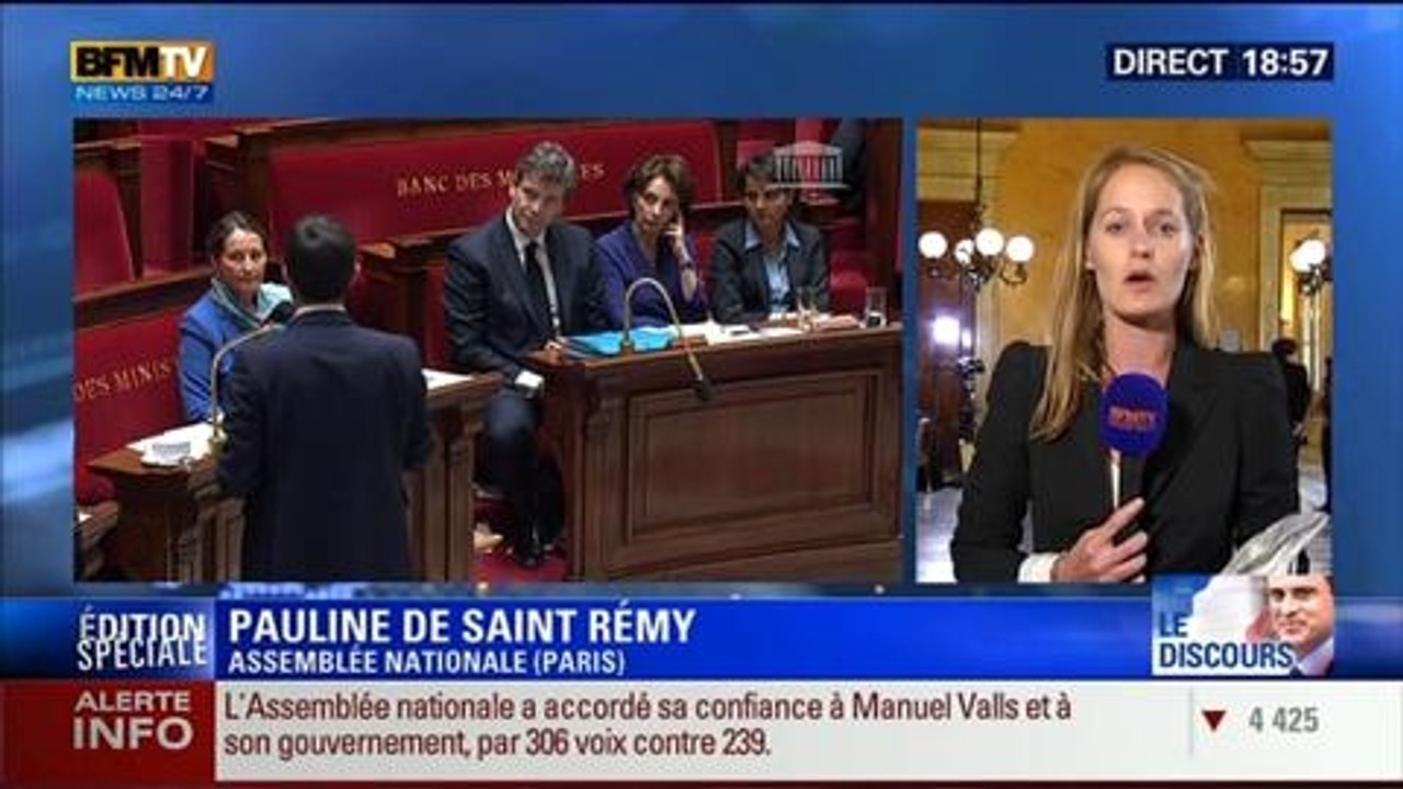 BFM Story - Édition spéciale sur le discours de Manuel Valls à l'Assemblée nationale - 08/04 7/7