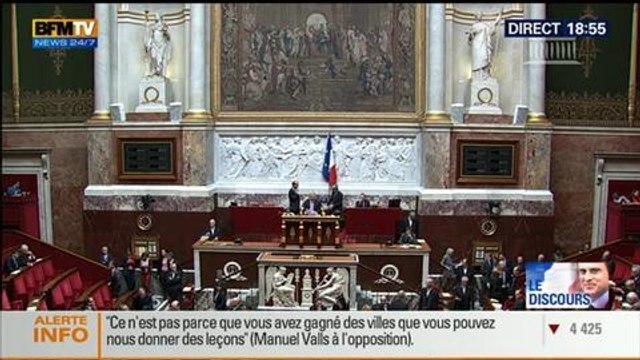 BFM Story - Édition spéciale sur le discours de Manuel Valls à l'Assemblée nationale - 08/04 6/7
