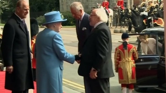 Britain hosts first state visit of Irish President