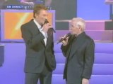Johnny Hallyday -Sur ma vie (duo avec Charles Aznavour 2004 )