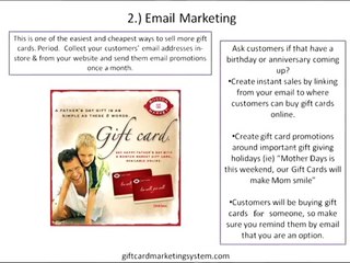 Top Five Ways to Use the Internet to See More Gift Card Sales