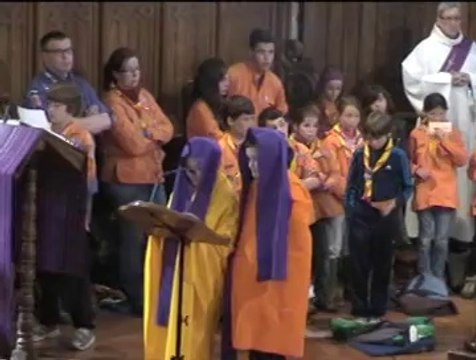 Le rassemblement De notre mieux des louveteaux-jeannettes de TQR (Tarn-Quercy-Rouergue) à Naucelle (12)
