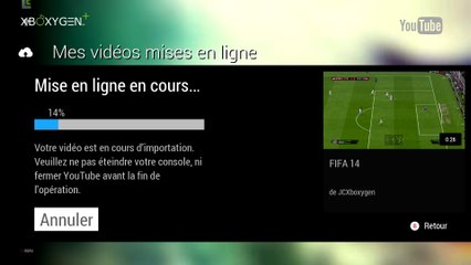 Xbox One - TUTO Comment mettre une vidéo enregistrée sur Youtube