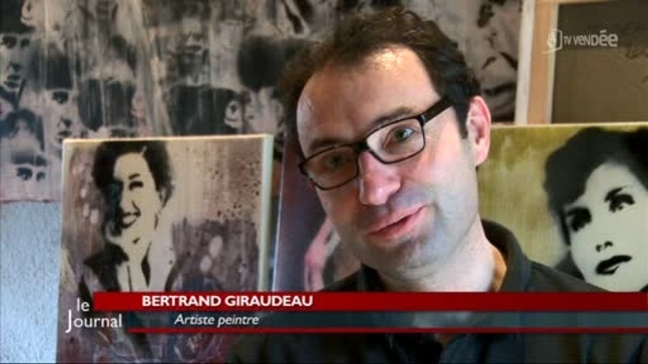 Art urbain : Bertrand Giraudeau, artiste peintre (Vendée)