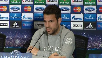 Cesc: "Mañana tenemos que ser un gran Barça si queremos pasar a semifinales"