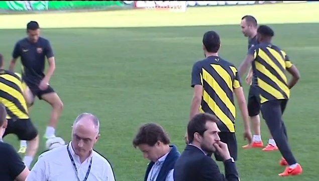 Barça prepares for the Champions League´s quarterfinals second leg match