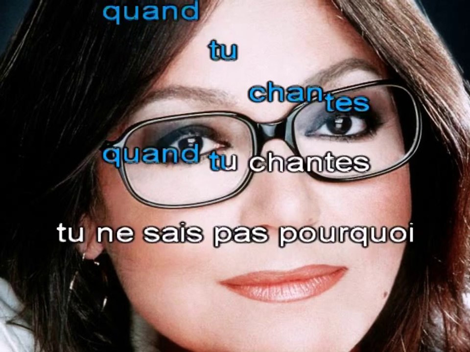 NANA MOUSKOURI - QUAND TU CHANTES