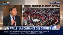 Le Soir BFM: Discours de politique générale: Manuel Valls obtient la confiance des députés - 08/04 1/2