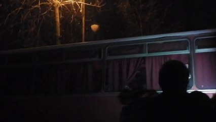 Pro-Russians Surround Bus Full of Police