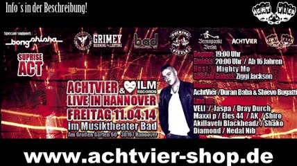 AchtVier & I Luv Money live in Hannover 11.04. Shoutout