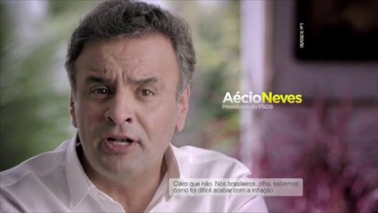 Aécio Neves - A inflação está de volta!