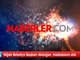 Niğde Belediye Başkanı Akdoğan, mazbatasını aldı