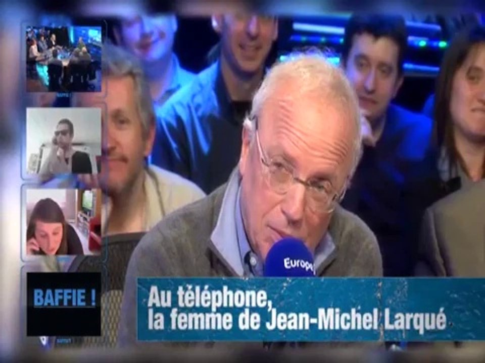 Laurent Baffie appelle la femme de Jean Michel Larqué