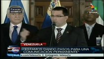 Arreaza pide respeto a la Constitución venezolana
