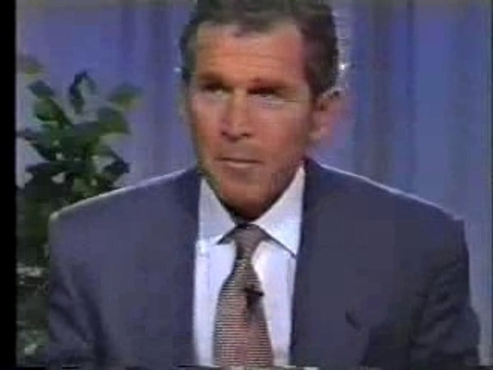 George Bush - Doigt d'honneur